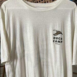 Duck Camp Men's Cream T-Shirt